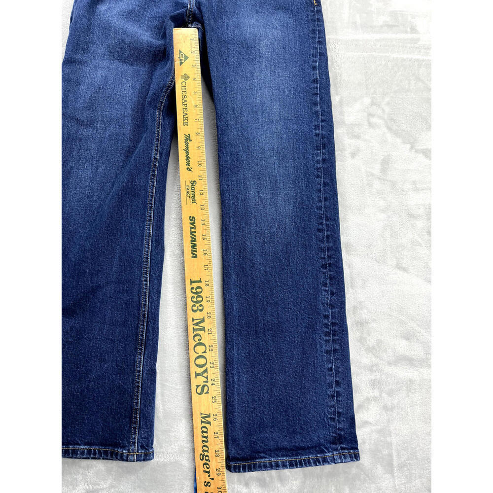 Tecovas Jeans Men's 32x30 Dark Blue Straight Leg Five Pocket Ranchwear - Picture 8 of 11